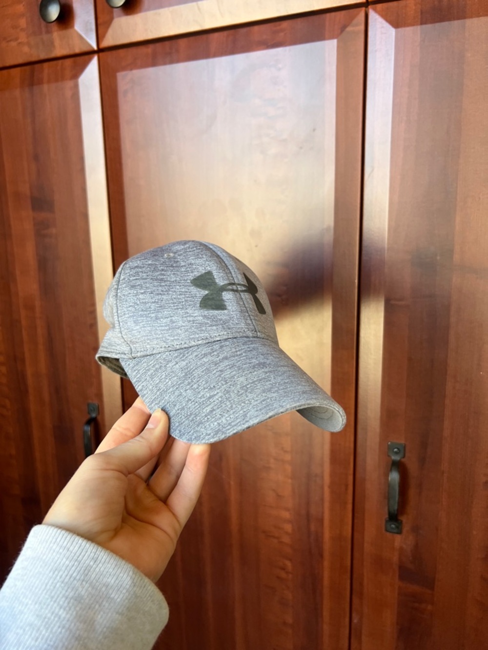 Under Armour Light Grey Heather Performance Cap